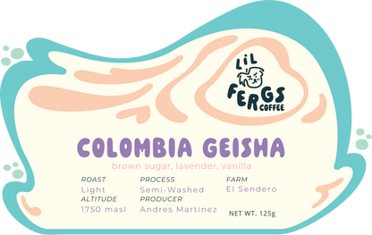 Andres Martinez, Colombia Geisha Semi-Washed