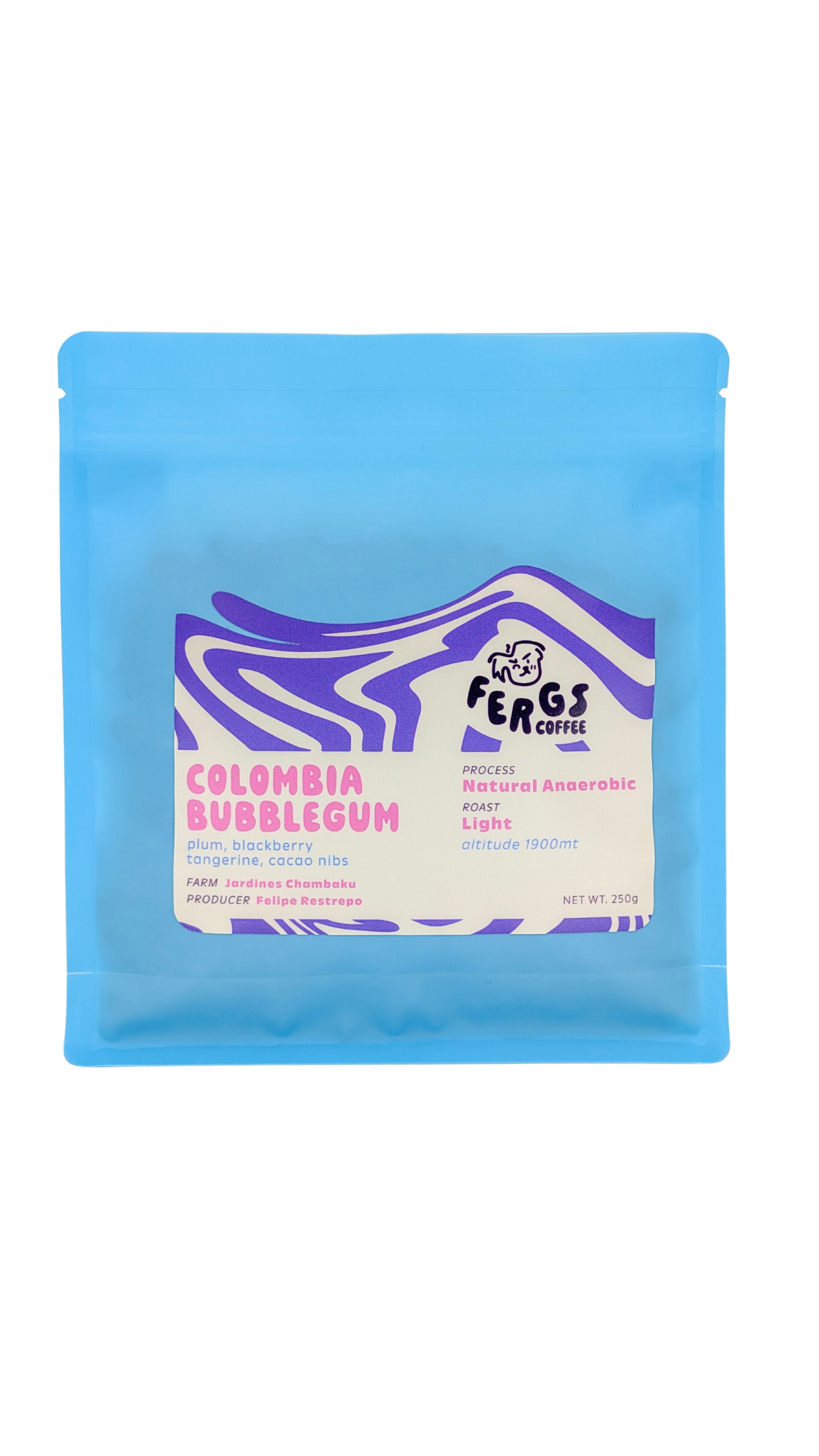 Colombia Bubblegum, Felipe Restrepo (Anaerobic Natural)
